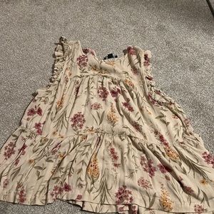 American eagle ruffle tank top